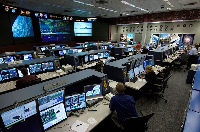 Flight and control room