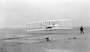 Wilbur and Orville Wright's First Flight